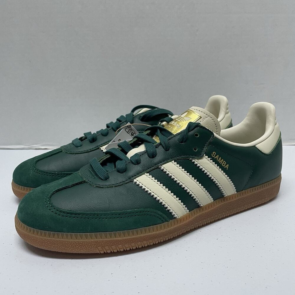 adidas Samba OG Collegiate Green Gum IE0872 Size 9.5 Women Size 8 Men Low Top